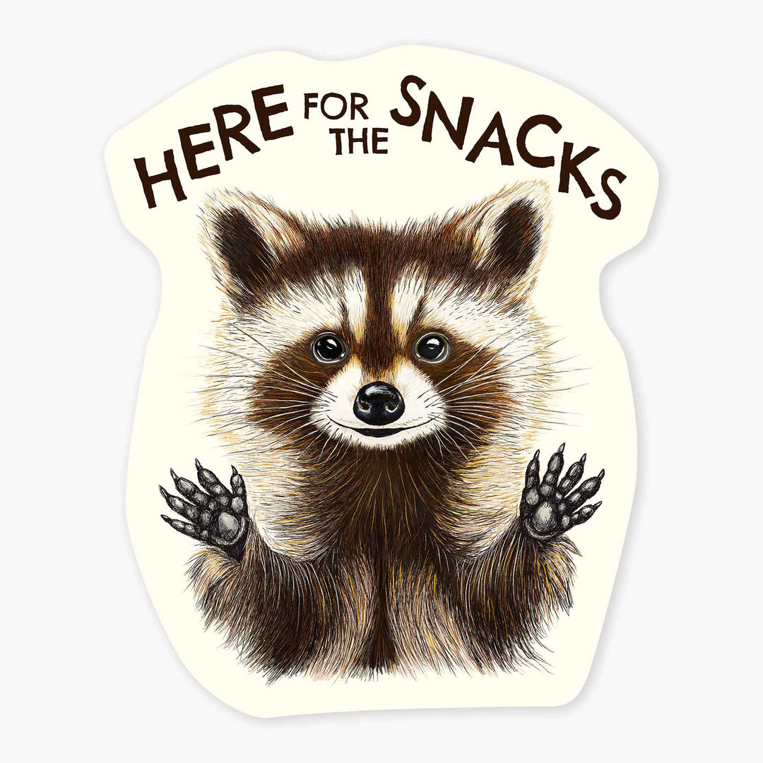 Snacks - 3" Art Sticker