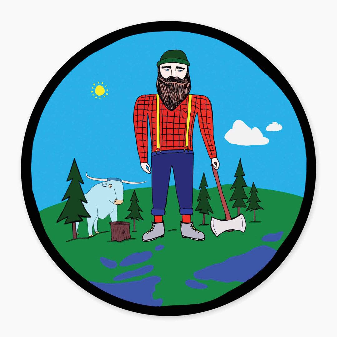 Summer Paul - 3" Art Sticker