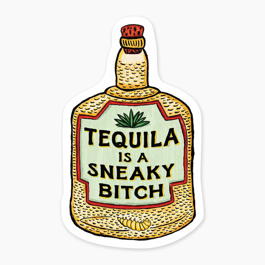 Tequila - 3" Art Sticker