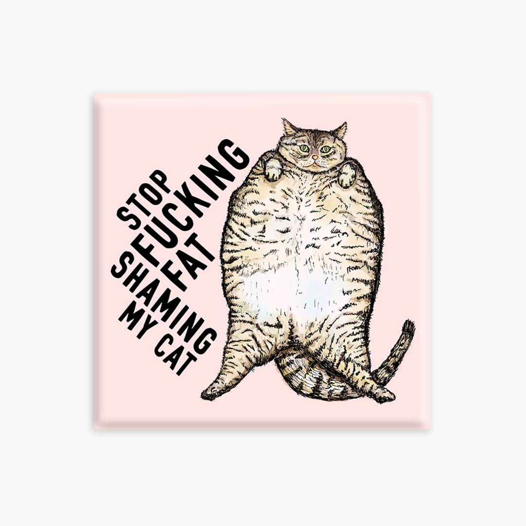 Fat Cat - Magnet