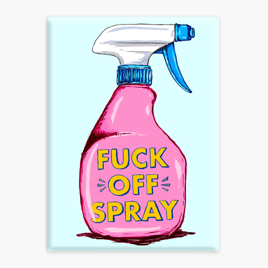 Fuck Off Spray - Magnet