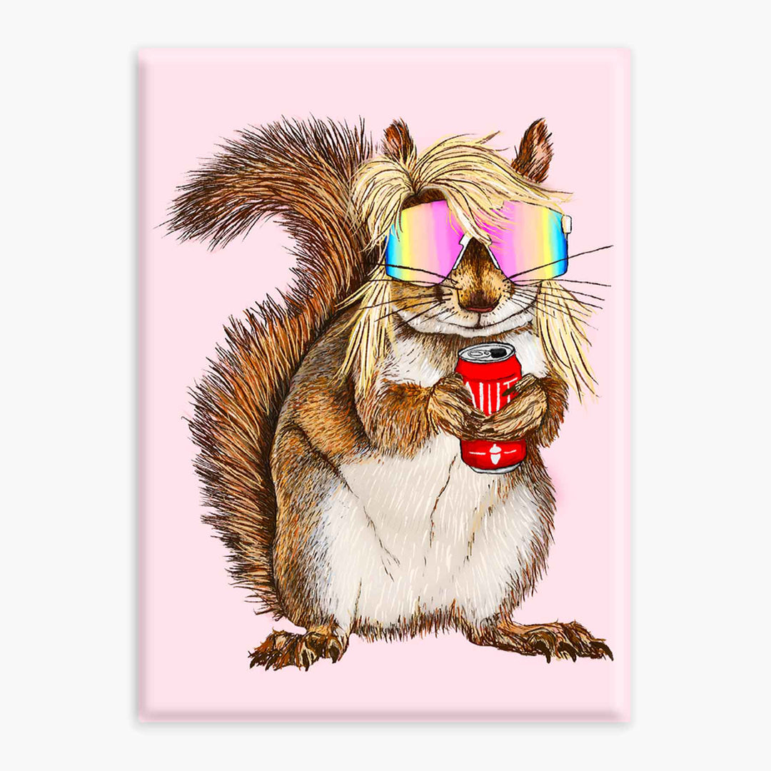 Mullet Squirrel - Magnet