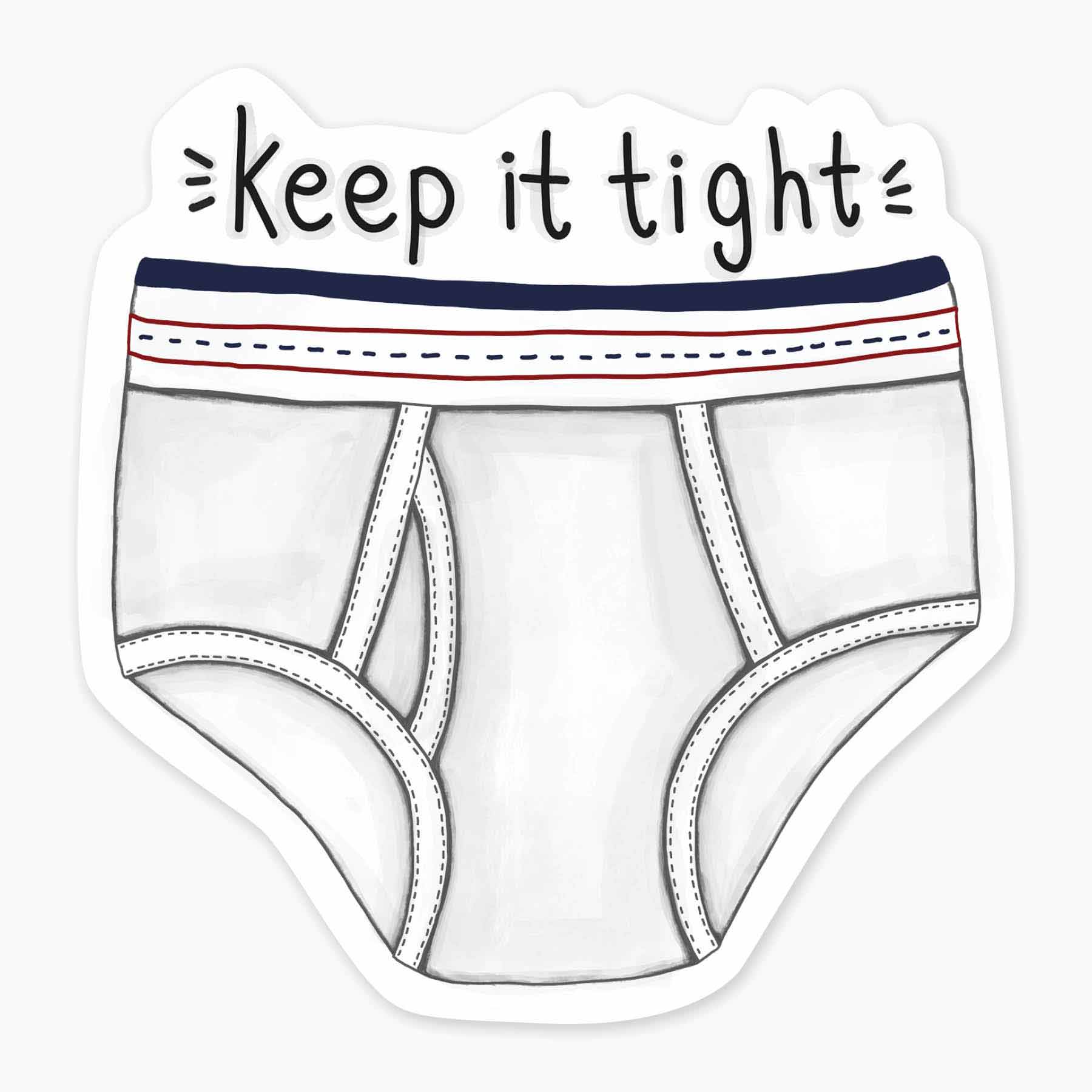 classic Tighty whities - Underwear - Sticker