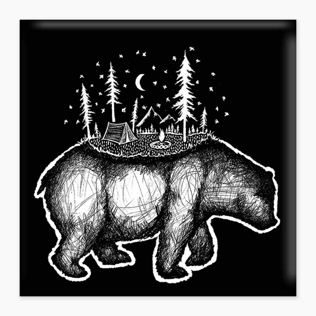Bear Camp - Magnet