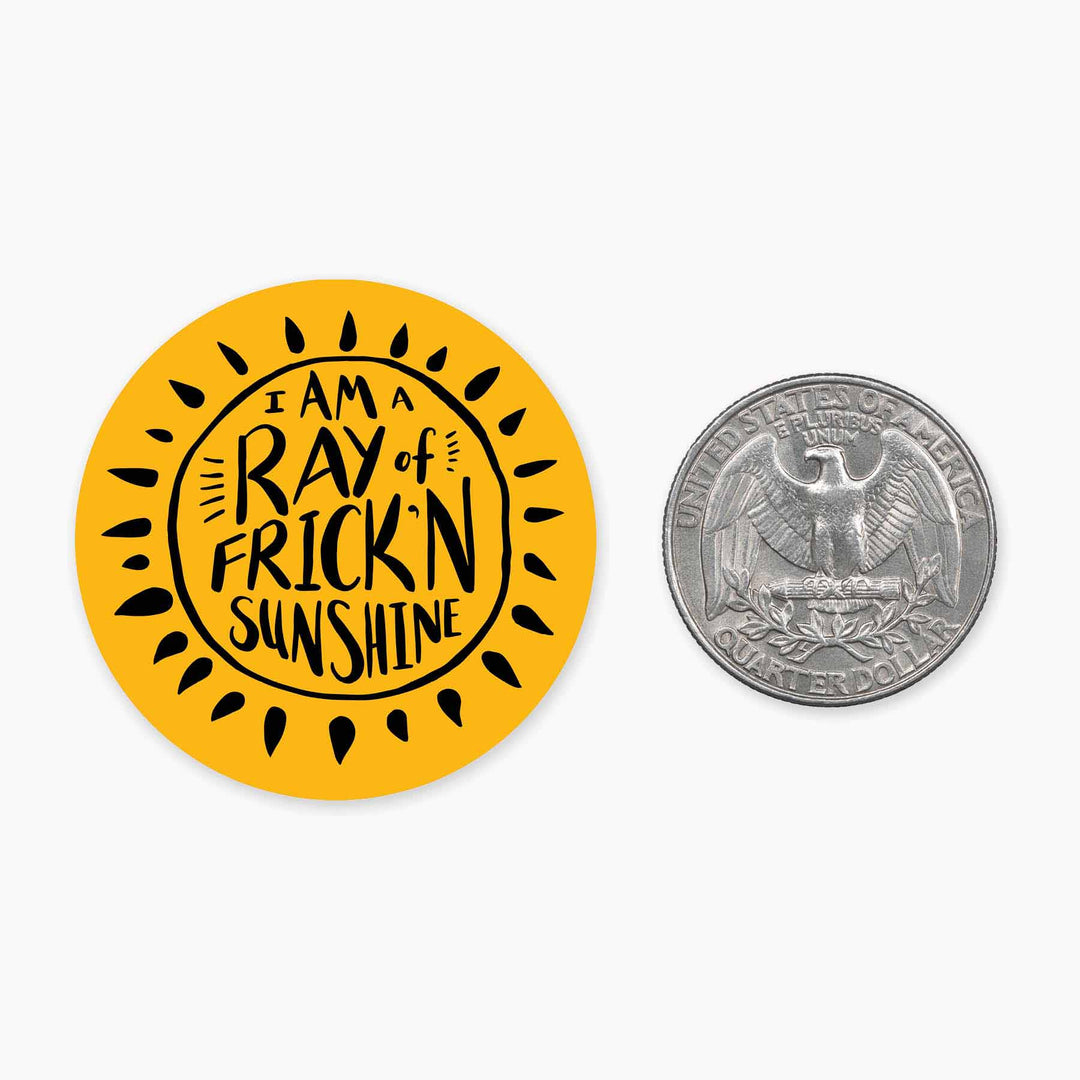 Frick'n Sunshine - Mini Sticker