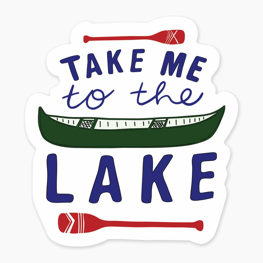 To the Lake - 3" Art Sticker