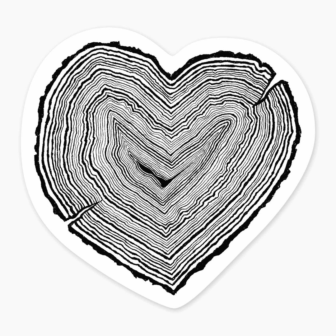 Tree Love - 3" Art Sticker