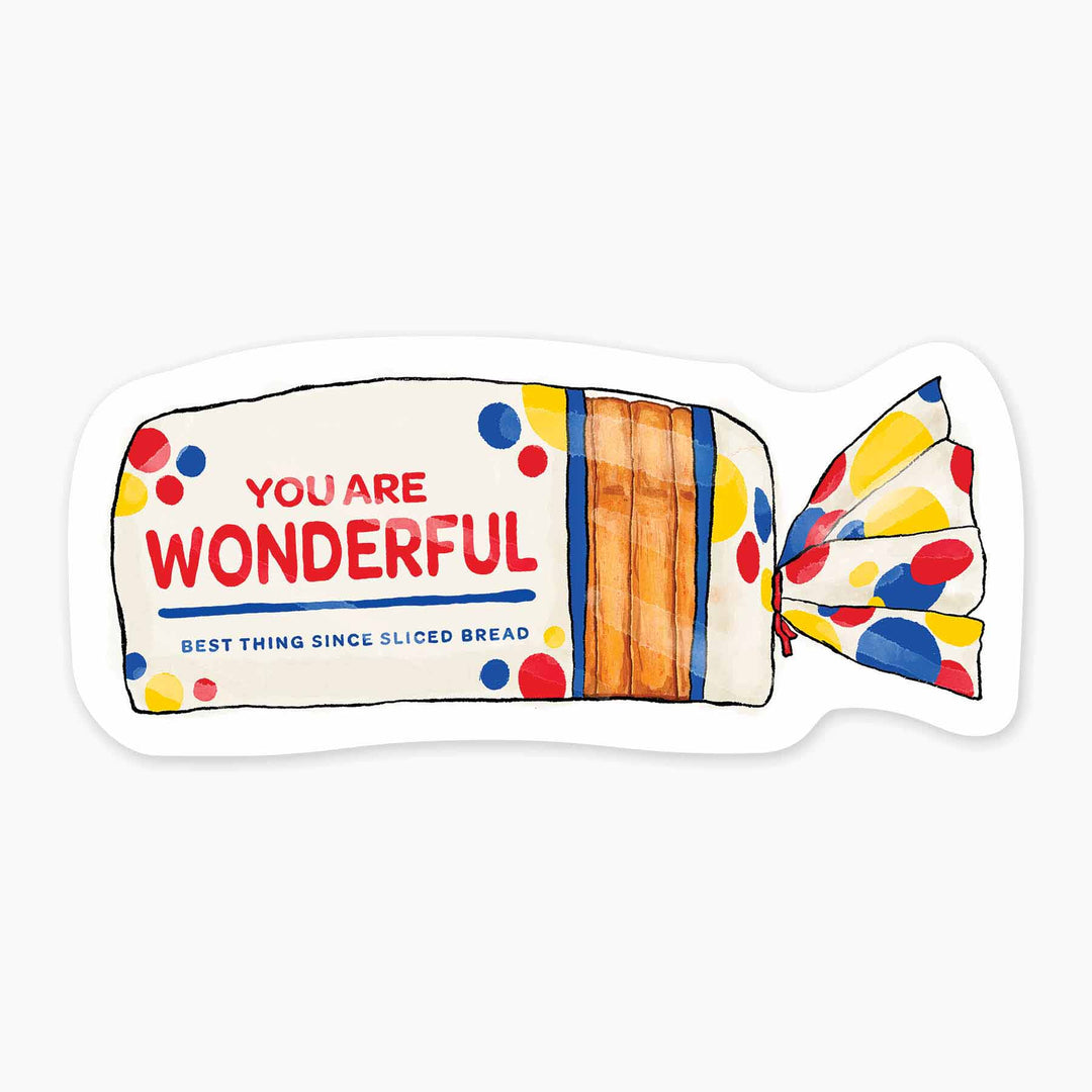Wonderful - 3" Art Sticker