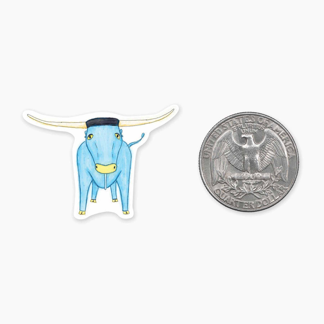 Babe the Blue Ox - Mini Sticker