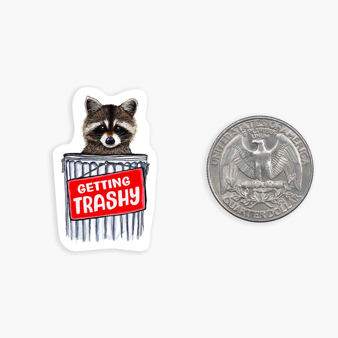 Trashy - Mini Sticker