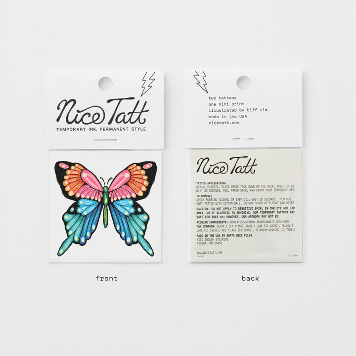 Butterfly - Temporary Tattoo