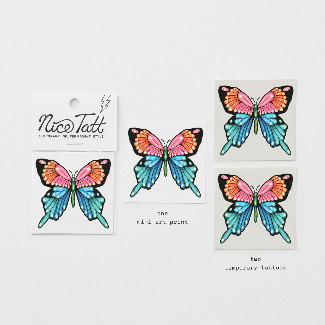 Butterfly - Temporary Tattoo