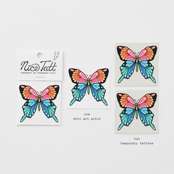 Butterfly - Temporary Tattoo