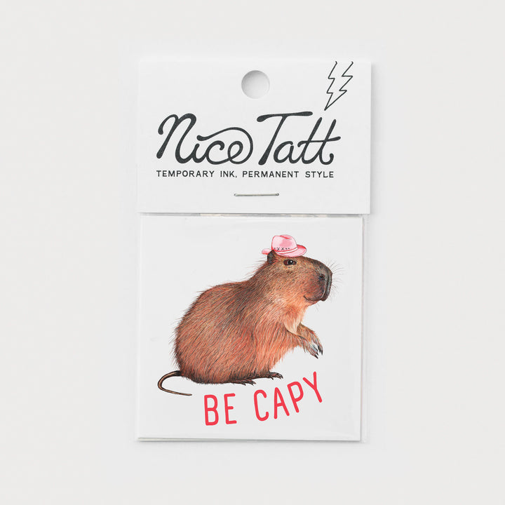 Capy - Temporary Tattoo