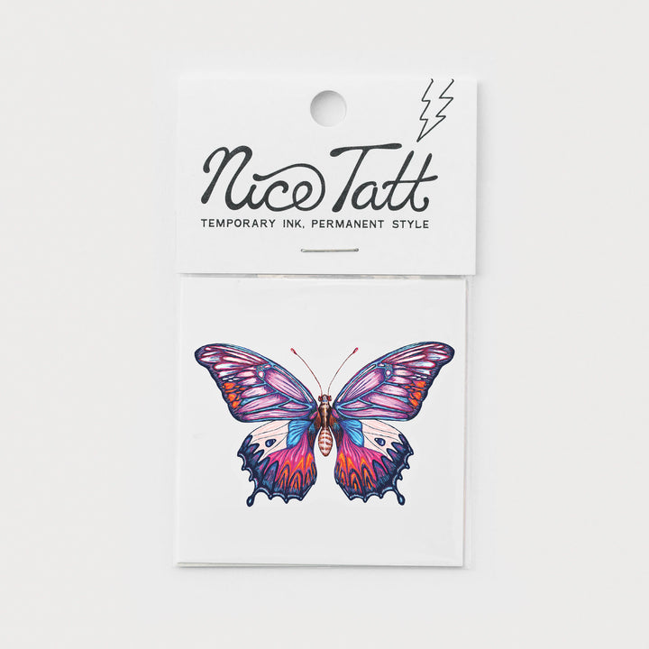 Electric Butterfly - Temporary Tattoo