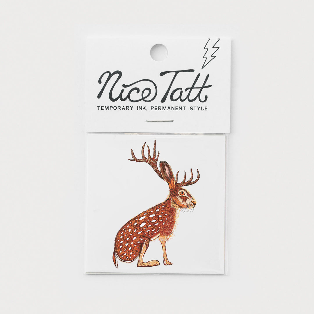 Red-Scott-a-Lope - Temporary Tattoo