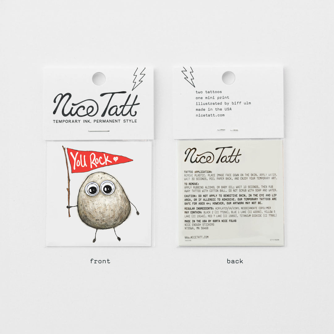 You Rock - Temporary Tattoo