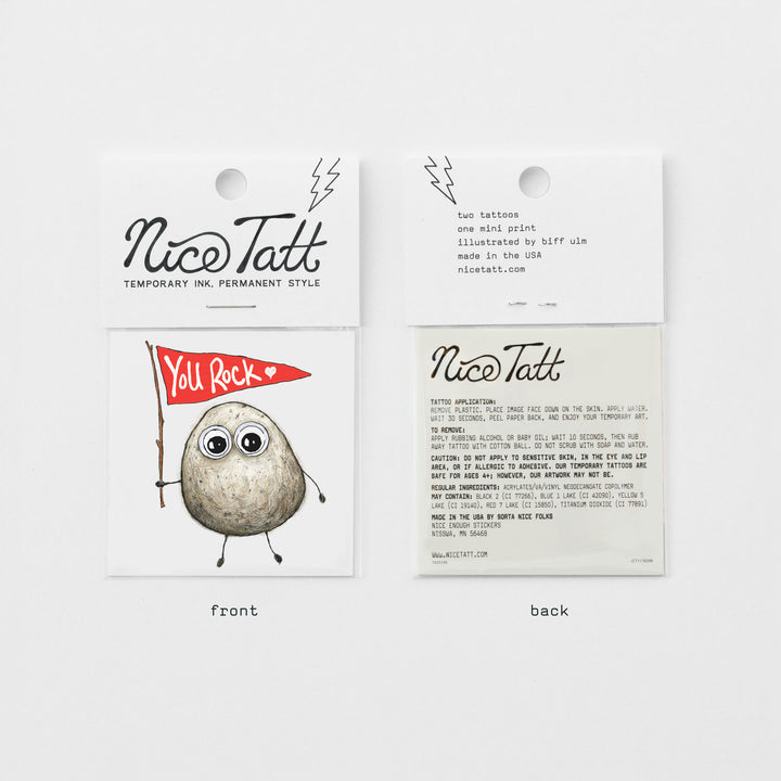 You Rock - Temporary Tattoo