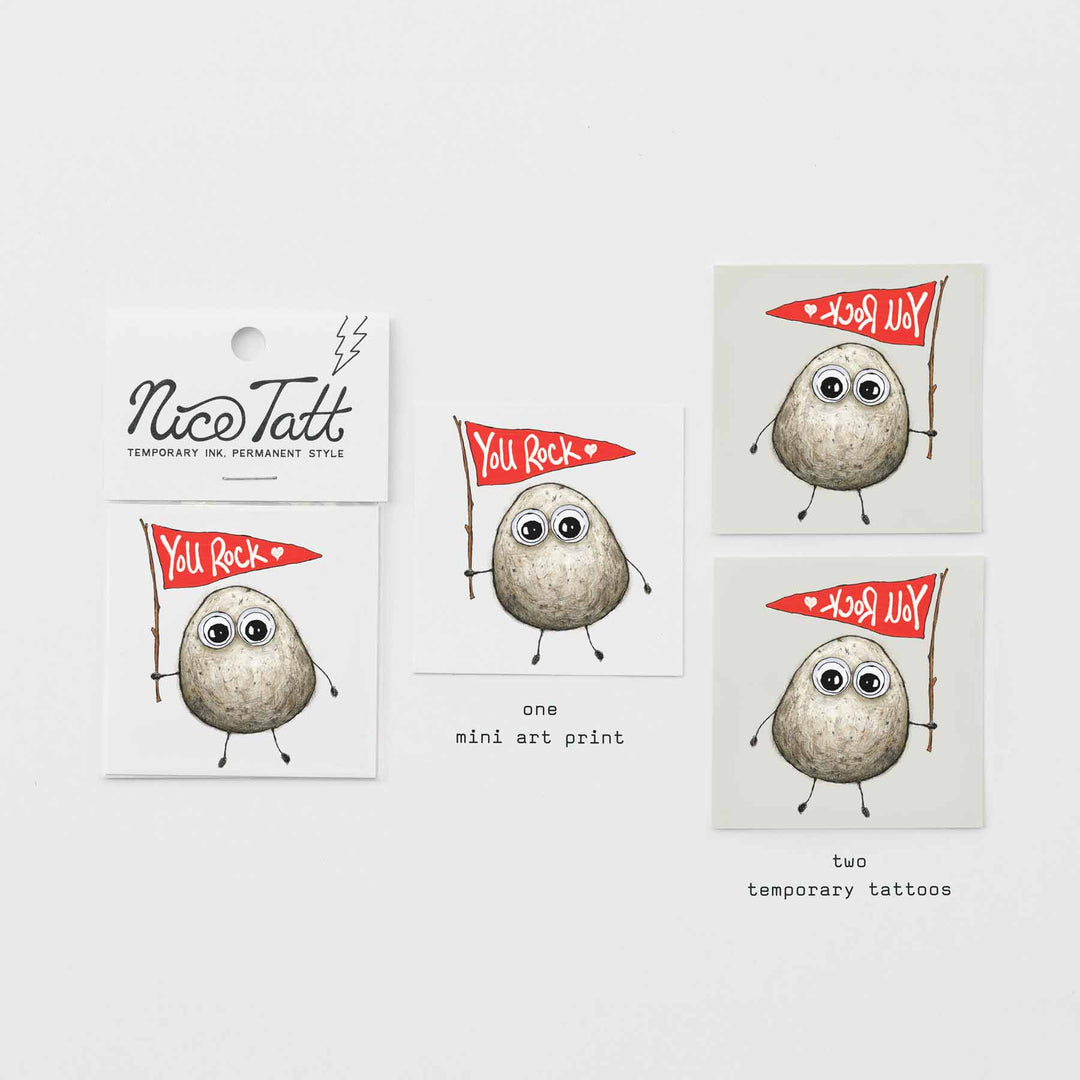You Rock - Temporary Tattoo