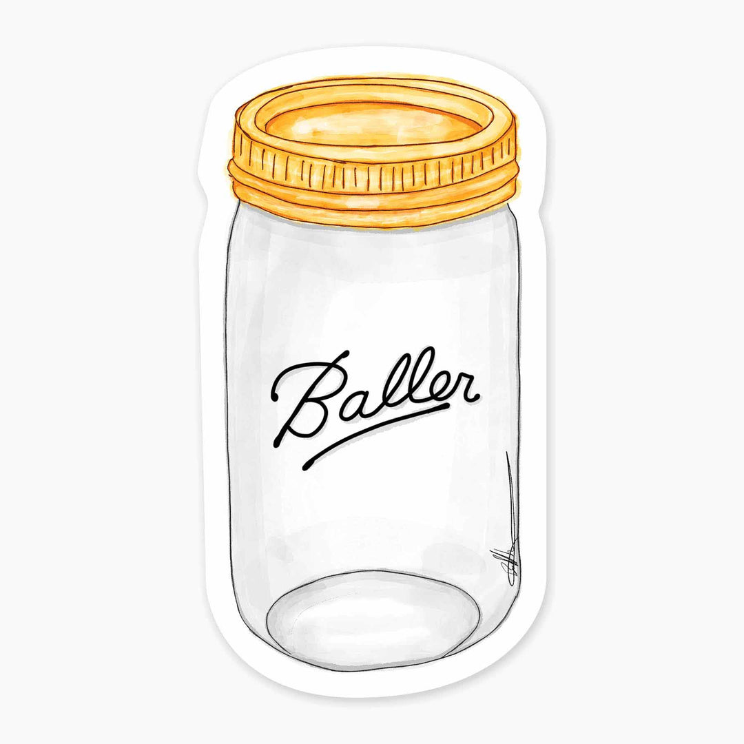 Baller - 3" Art Sticker