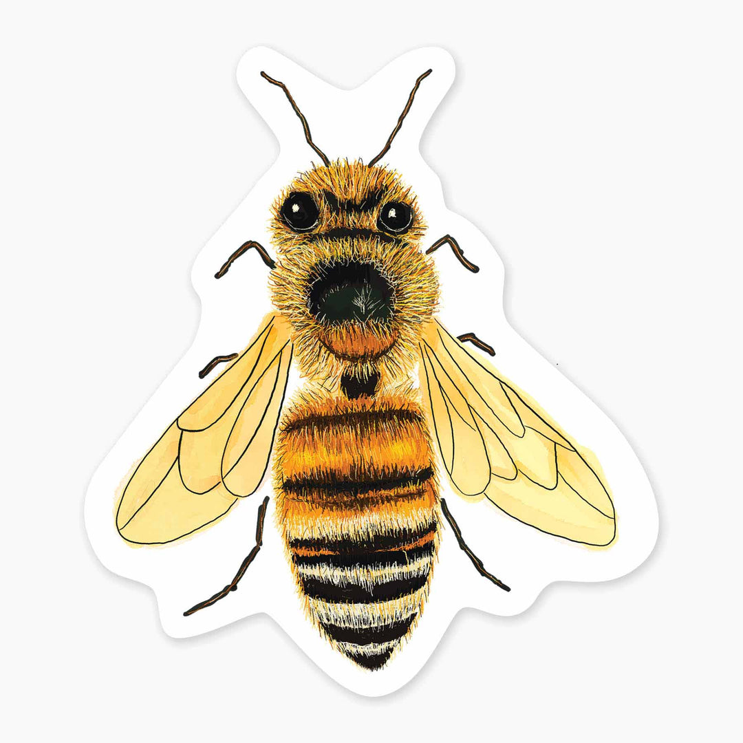 Bee - 3" Art Sticker