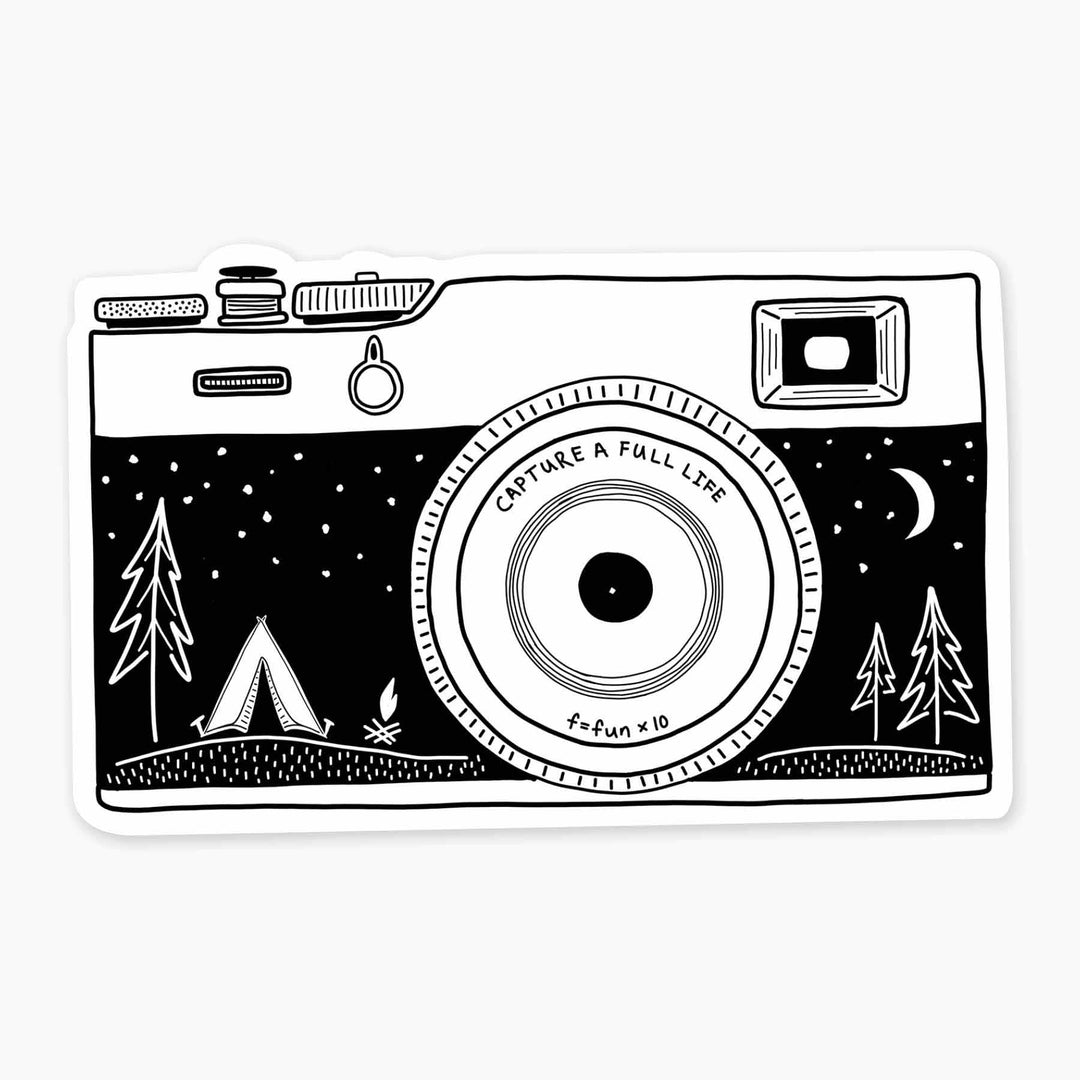 Camera - 3" Art Sticker