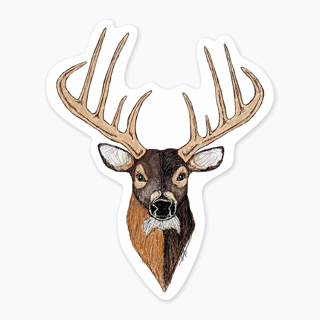 Deer - 3" Sticker