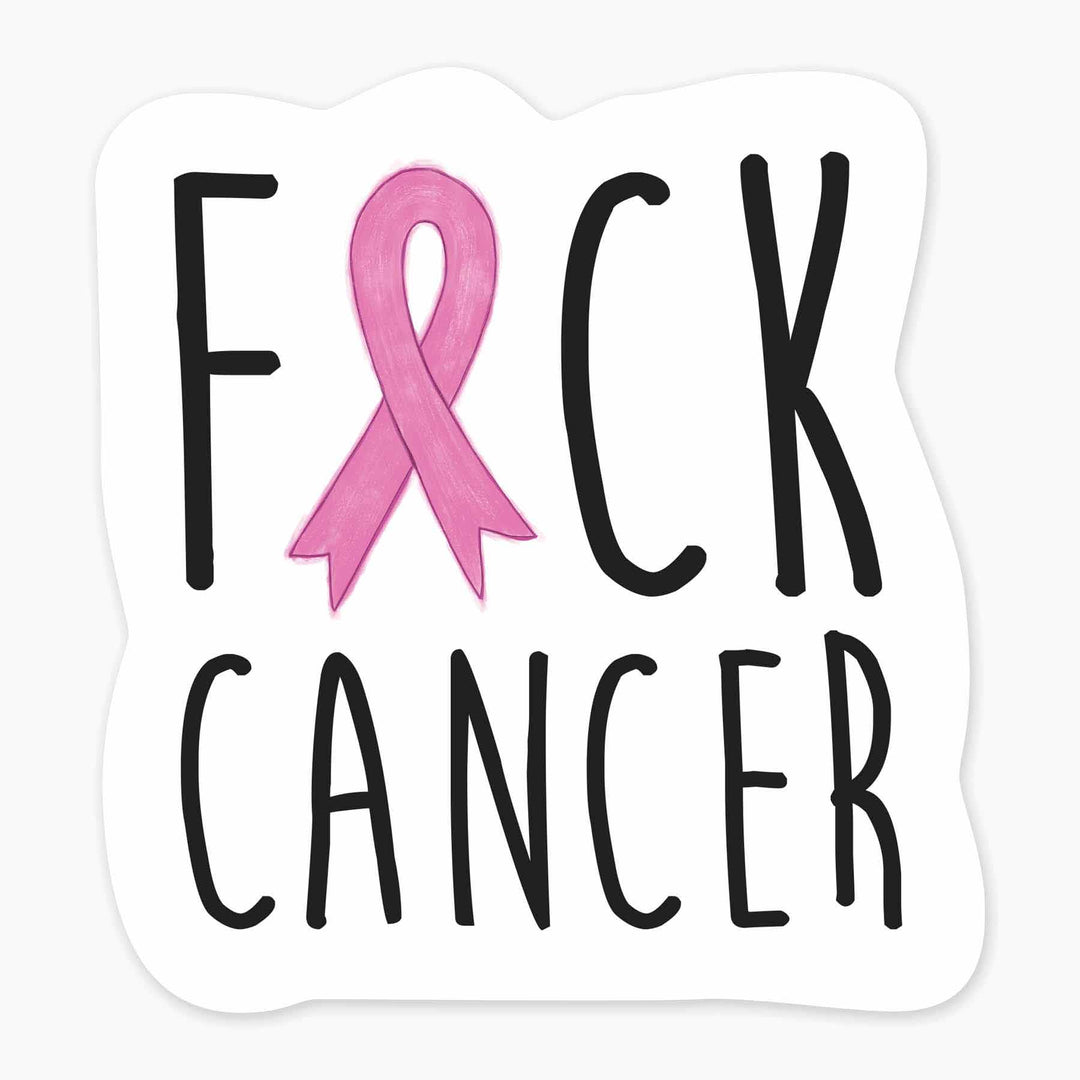 Fuck Cancer - 3" Art Sticker