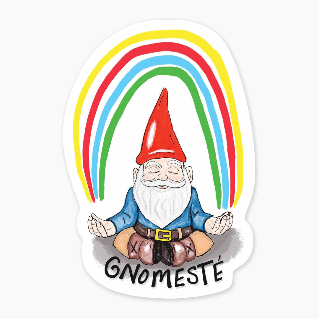 Gnomeste - 3" Art Sticker