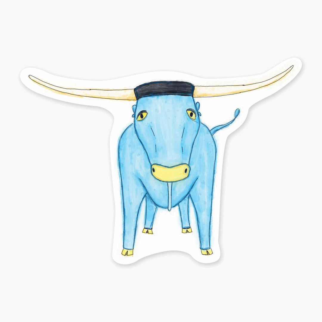 Just Babe the Blue Ox - 3" Art Sticker
