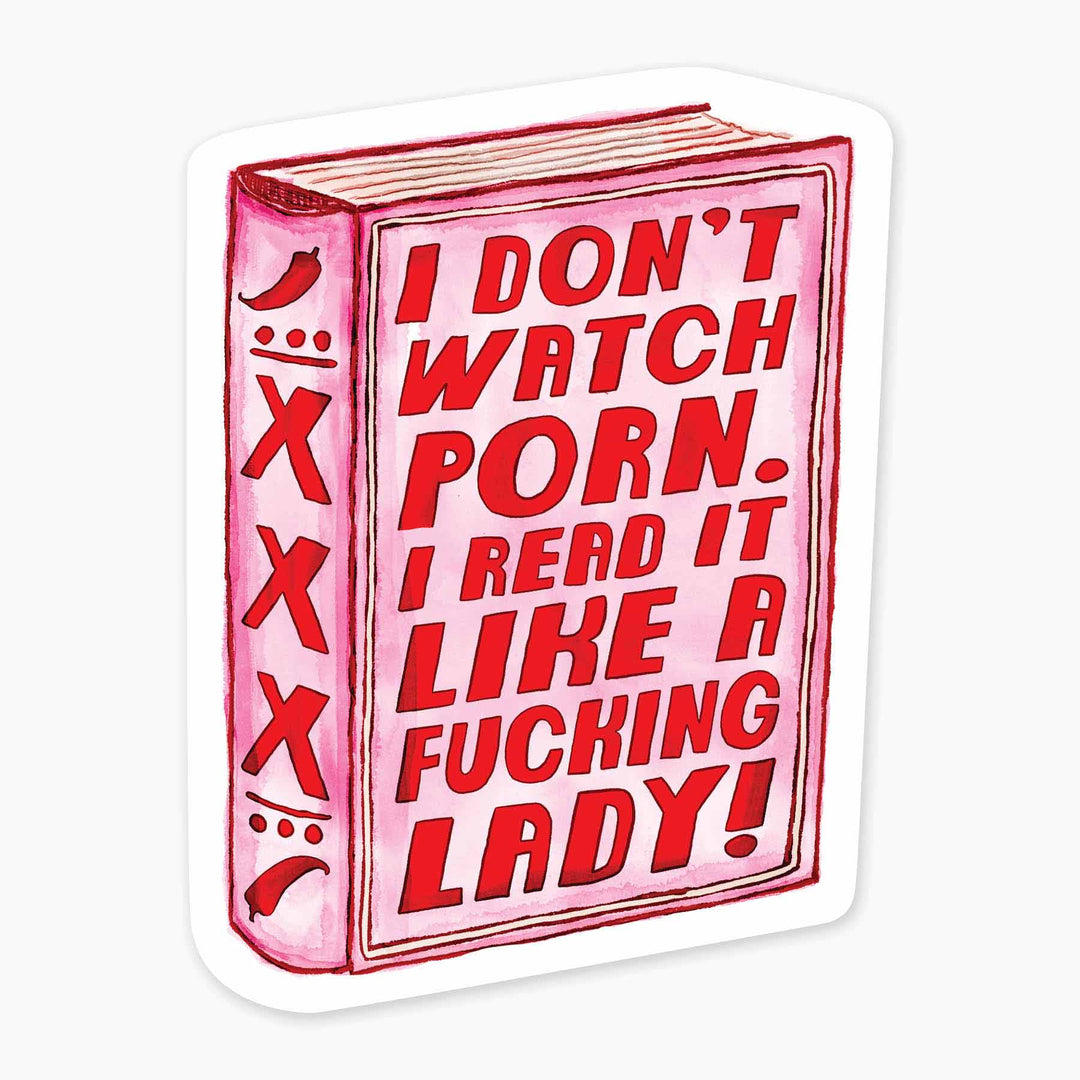 Lady Porn - 3" Art Sticker