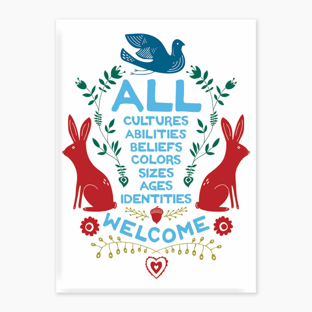 All Are Welcome - Magnet