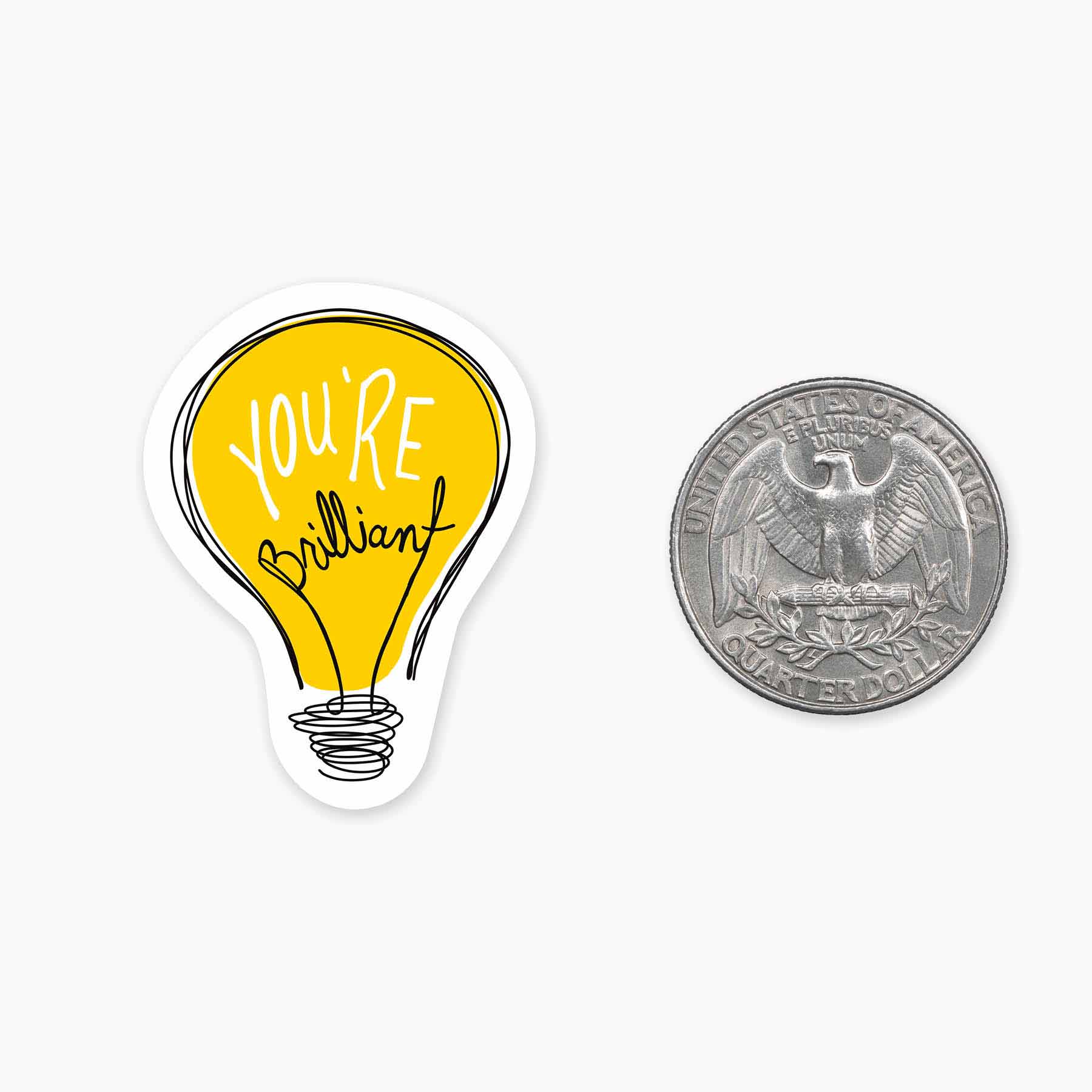 Brilliiant Sticker You Are Brilliant 1.5