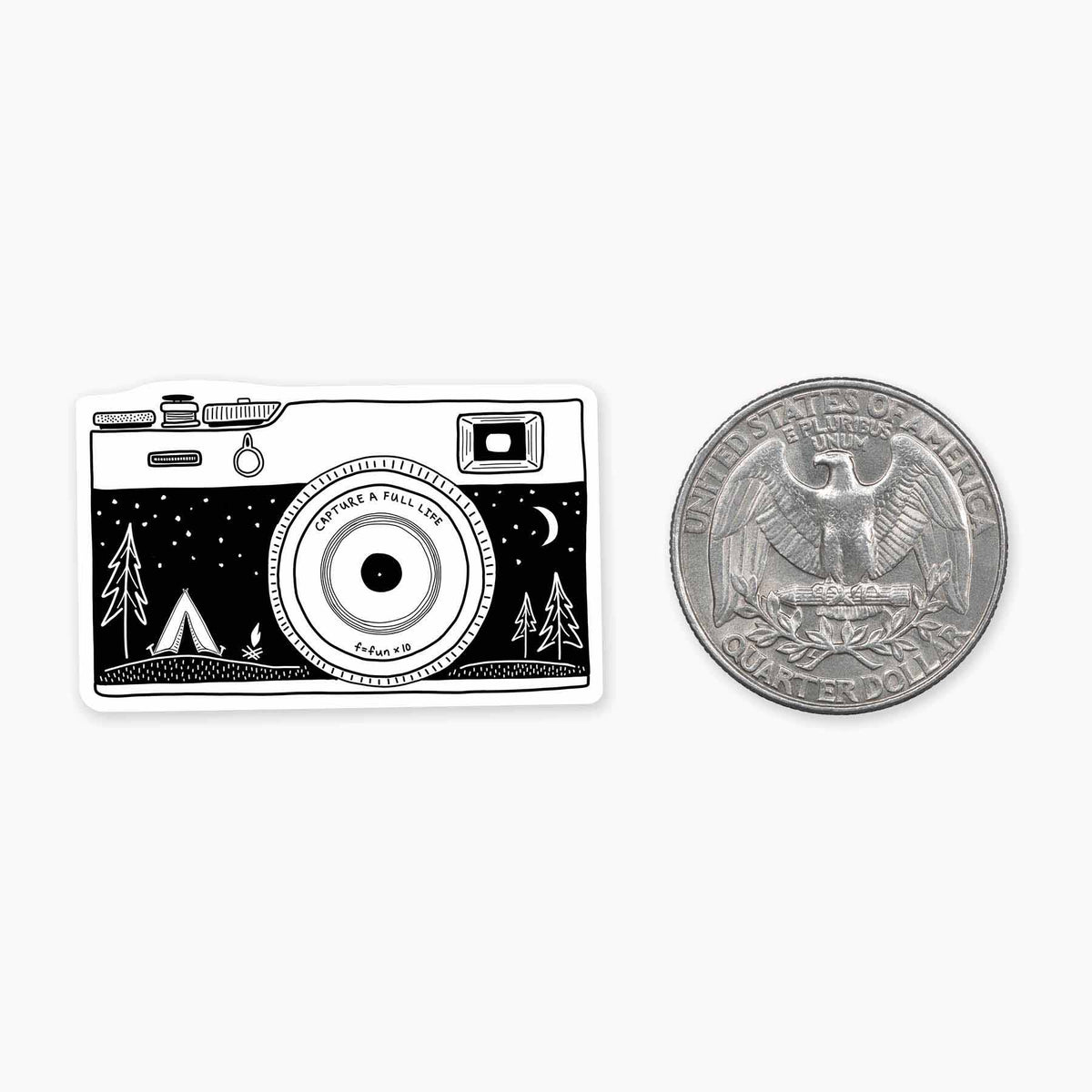Roderick Camera Sticker Retro Camera 1.5
