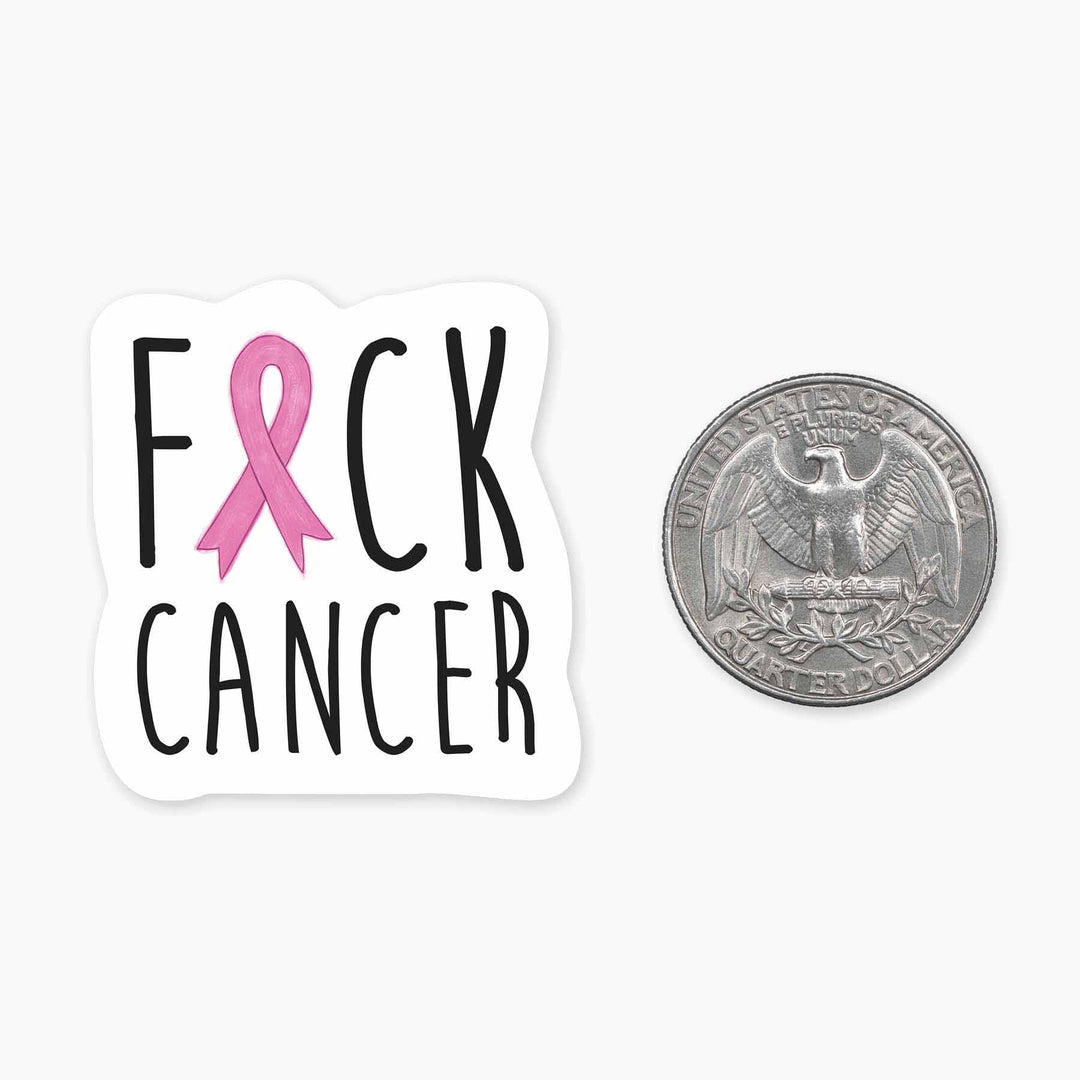Fuck Cancer - Mini Sticker