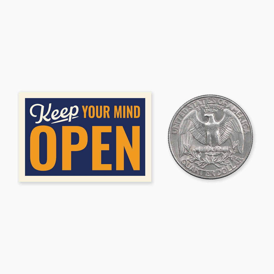 Open Mind - Mini Sticker