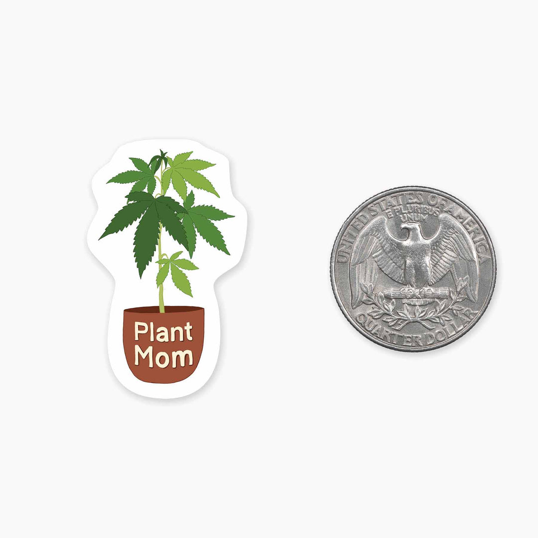 Plant Mom - Mini Sticker
