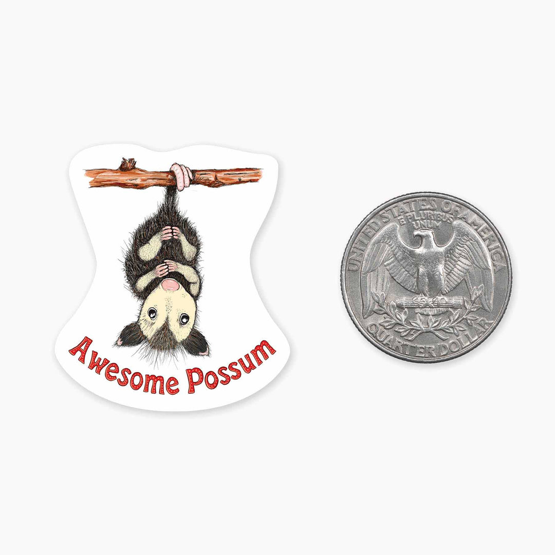 Possum - Mini Sticker