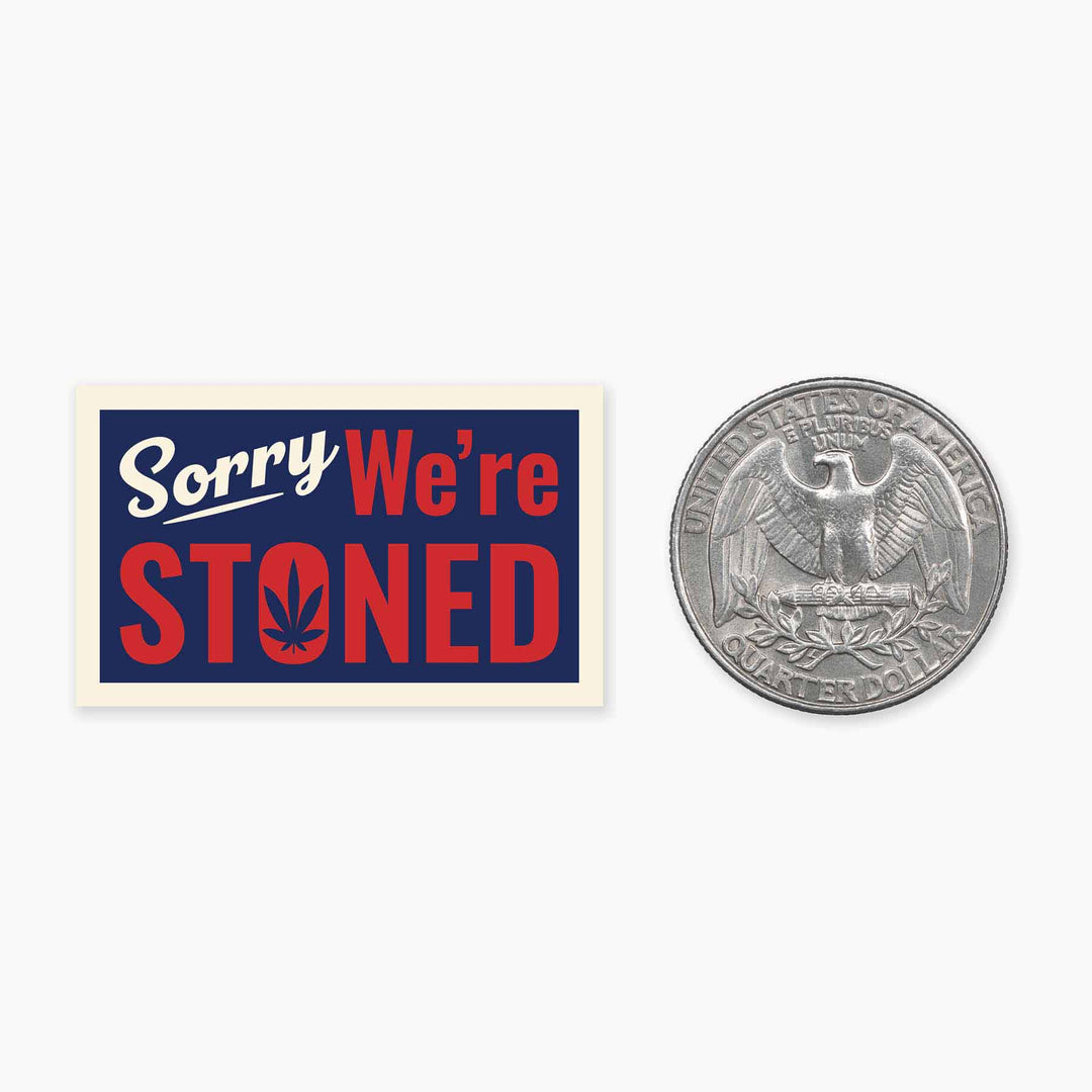 Stoned - Mini Sticker